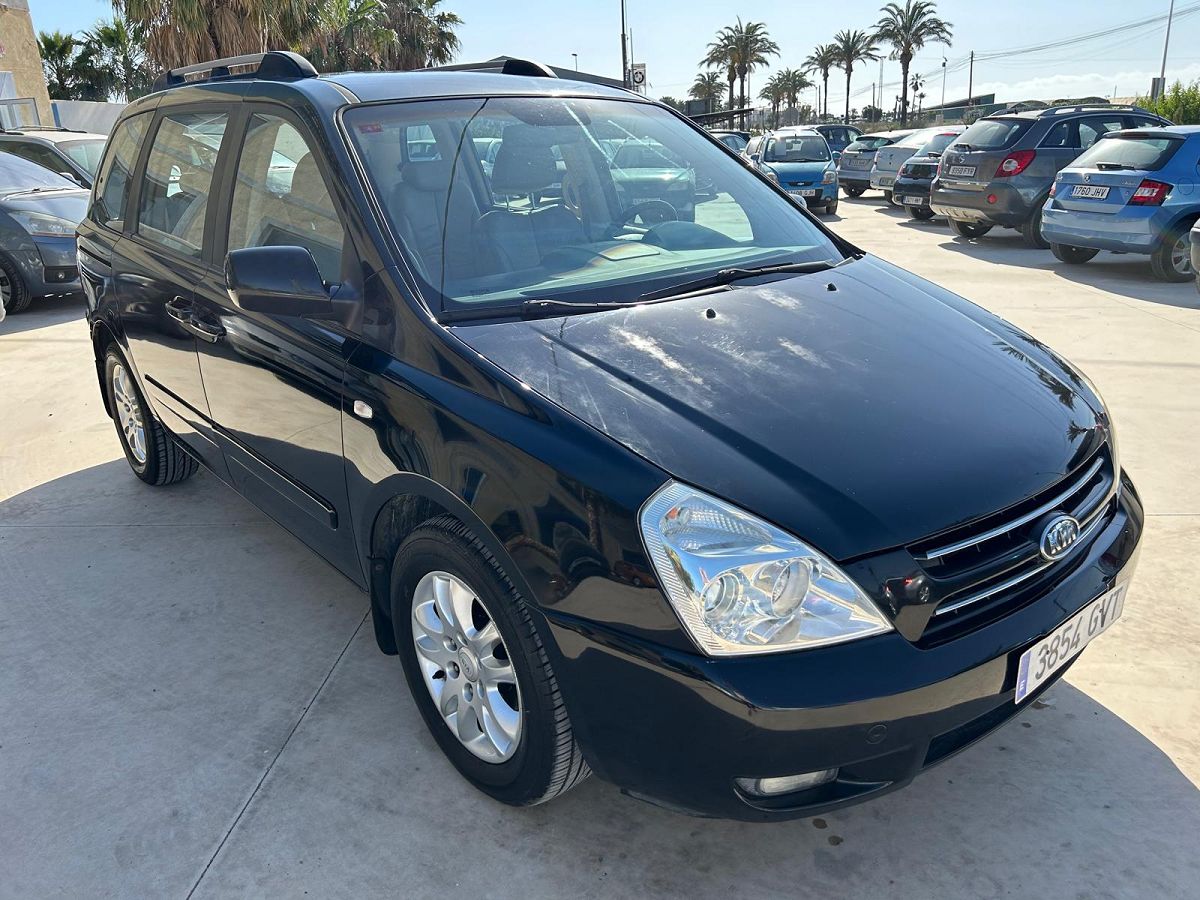 KIA CARNIVAL EX 2.9 CRDI AUTO SPANISH LHD IN SPAIN 75000 MILES 7 SEATS 2010